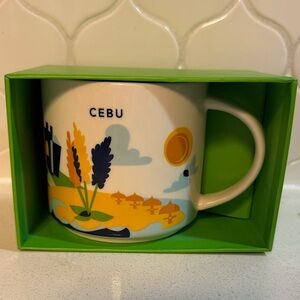 Starbucks you are here mug Cebu Philippines new in box